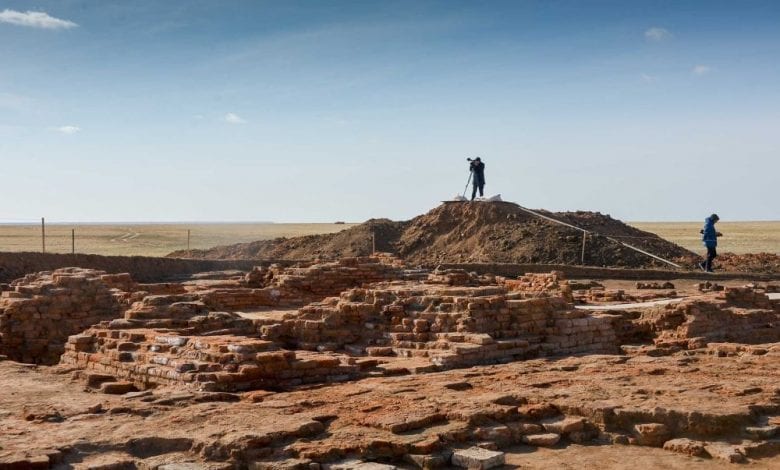 Excavations in Northern Kazakhstan promise to rewrite the history of the Golden Horde. Credit: Elena Berezhnaya