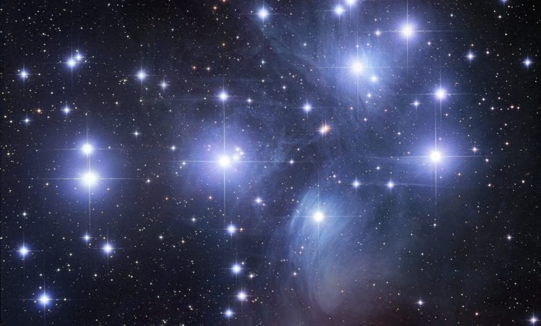 Add the Pleiades to your astronomical calendar for January 2021 and enjoy the mythical star cluster around the 15th. Credit: Robert Gendler