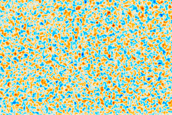 The image you see above includes a small portion of the oldest light in the universe known to science. This small bit of light covers an area equal to the width of 50 Moons. Credit: ACT Collaboration