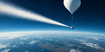 Geoengineering to cool the Earth.