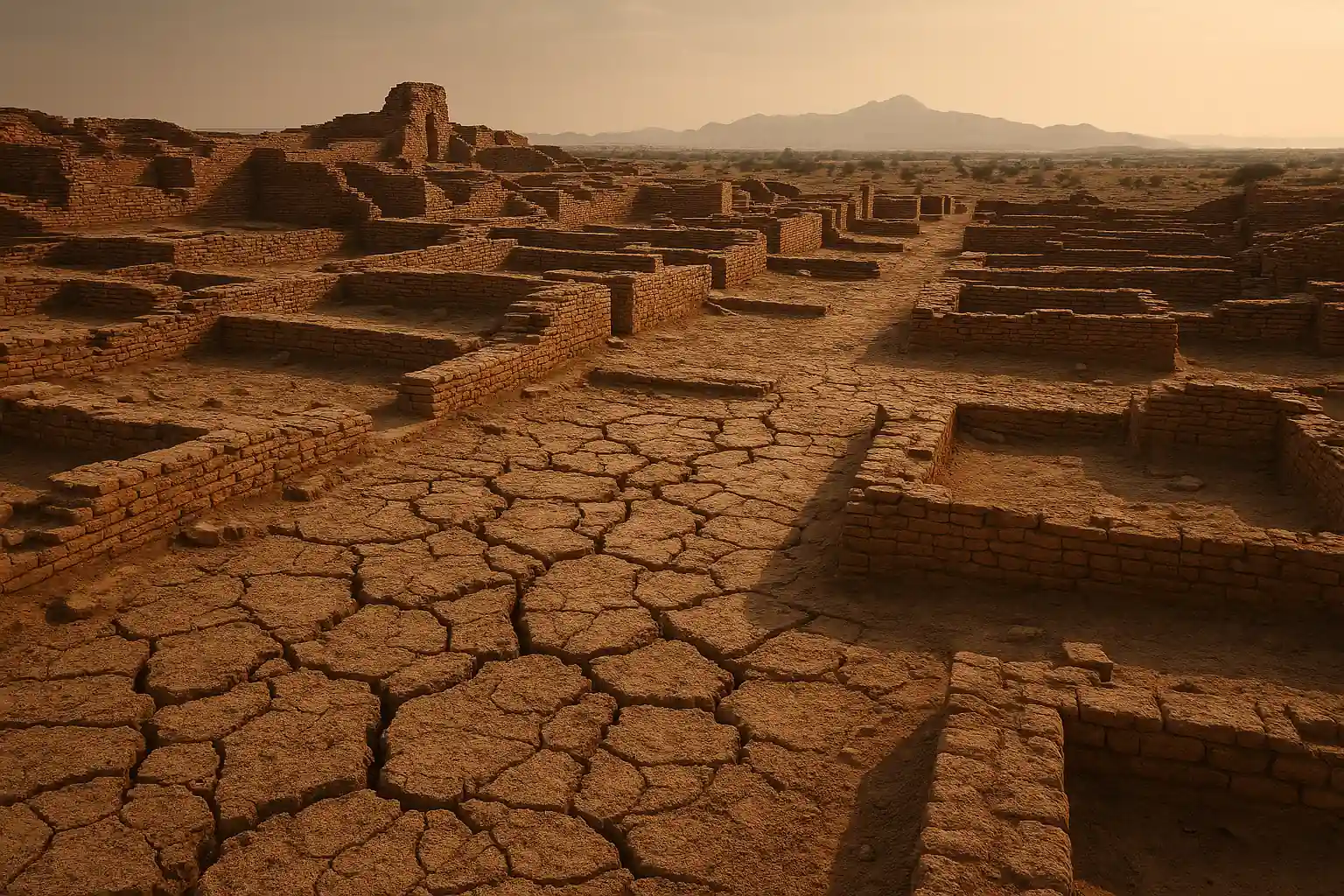 Climate change led to the collapse of the Indus Valley Civilization