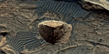 A Martian Pyramid. Credit: NASA.