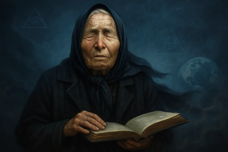 An illustration of Baba Vanga. Curiosmos.
