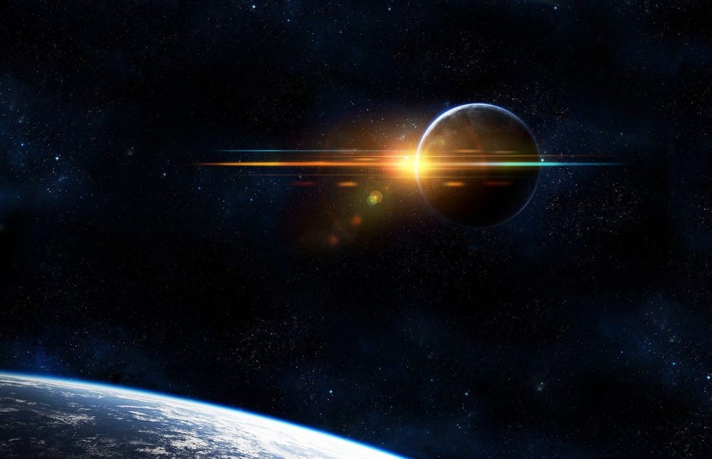 An artists rendering of a distant exoplanet. Image Credit: Pixabay.