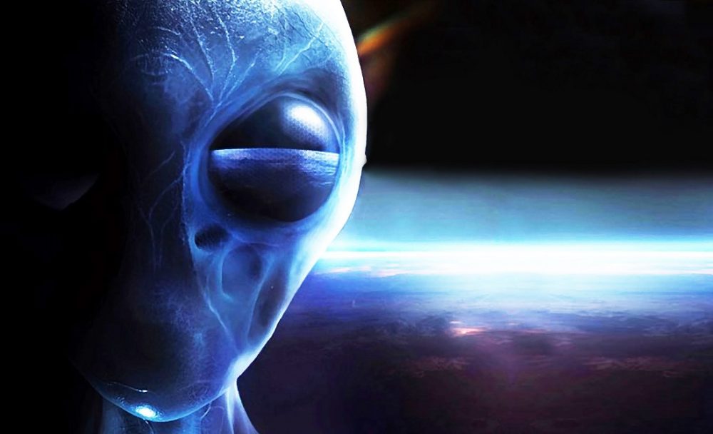 An artists rendering of an alien being. Shutterstock.