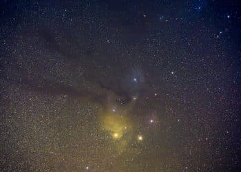 A photograph of the Rho Ophiuchi cloud complex. Image Credit: Ivan Petricevic.