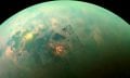 An image of Titan photographed by the Cassini Spacecraft. Image Credit: NASA/JPL-Caltech/Univ. Arizona/Univ. Idaho.