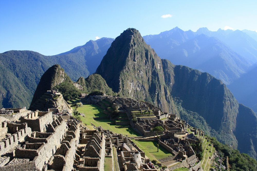 A view of Machu Picchu.