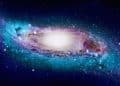 An artists illustration of the true shape of the Milky Way, with an S-like warp in the outer reaches of the disk. Image Credit: CHEN Xiaodian.