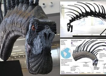 Meta Title: The mystery of the dinosaur with neck spines