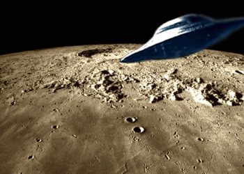 The first UFO sighting on the Moon was recorded in 1668 and NASA archives confirm it