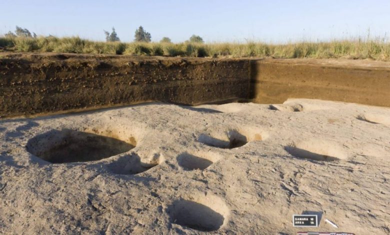 The remains of the ancient settlement. Image Credit: The Egyptian Ministry of Antiquities.