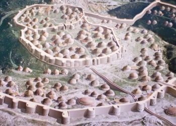 An illustration of Los Millares. Image Credit: Wikimedia Commons.