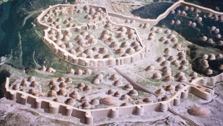 An illustration of Los Millares. Image Credit: Wikimedia Commons.