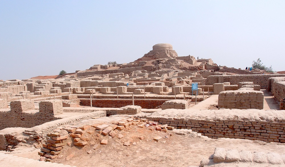 Mohenjo-daro. Image Credit Wikimedia Commons.