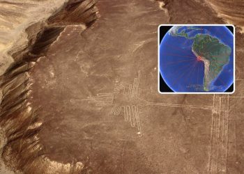 Here’s what happens when the Nazca Lines are plotted over the entire planet