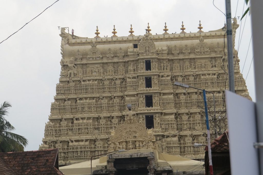 The Padmanabhaswamy Temple. Image Credit: Wikimedia Commons / Vinayaraj.