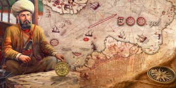 Does the Piri Reis map of Antarctica really show the continent before it was covered in ice?