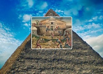 Noah’s Ark was pyramid-shaped a hidden line in the Dead Sea Scrolls shows