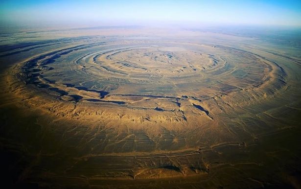 The Richat Structure. Image Credit: Bright Insight / YouTube.