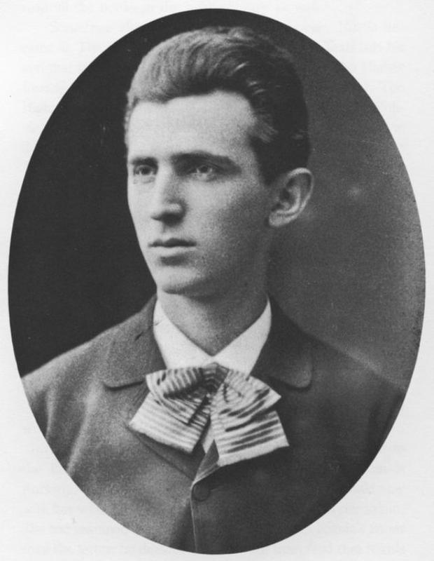 A Photograph of Nikola Tesla when he was 23.