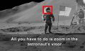 Images like this one are flooding the internet. Guess what, we zoomed into the helmet and three's nothing noteworthy to mention there.