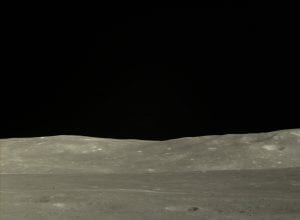 A photograph taken by the Chinese Chang'e 4 mission on the far side of the Moon. Image Credit: CNSA.