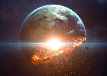 Apocalyptic illustration.