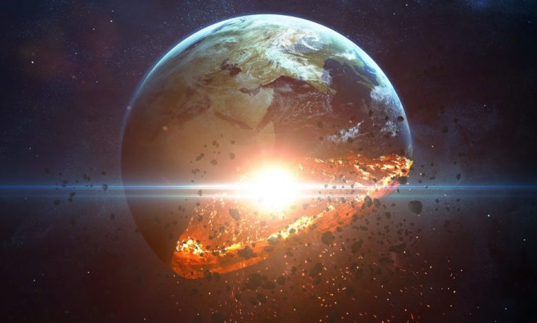 Apocalyptic illustration.