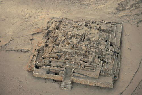 The Great Pyramid of Caral. Image credit: Christopher Kleihege / UNESCO.