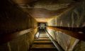 The interior of the Great Pyramid. Shutterstock.