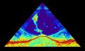 A sonar image. Image Credit: MAYOBS - CNRS/IPGP/IFREMER/BRGM.