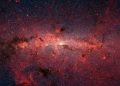 An image of the Milky Way Galaxy in Infrared. Image Credit: Spitzer Space Telescope.