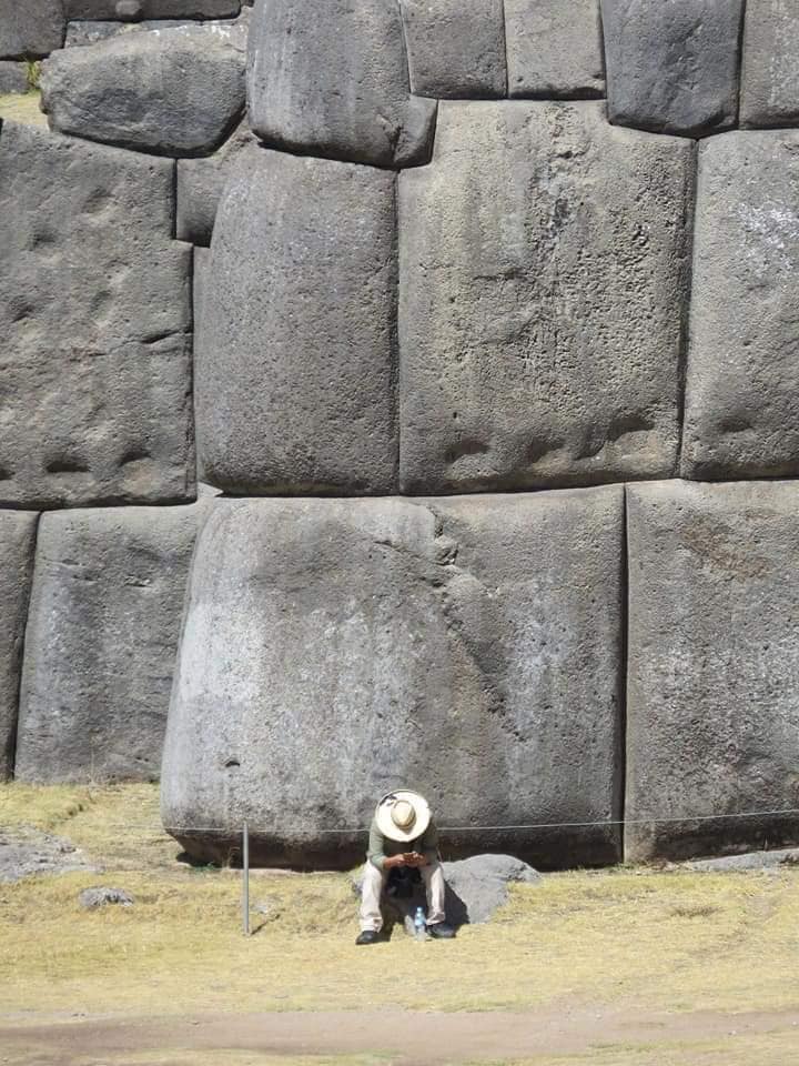 Massive Stones at Sacsayhuaman.