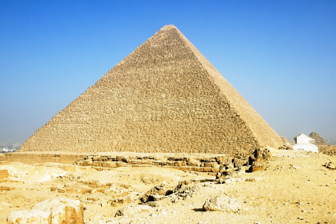 The Great Pyramid of Giza. Shutterstock.