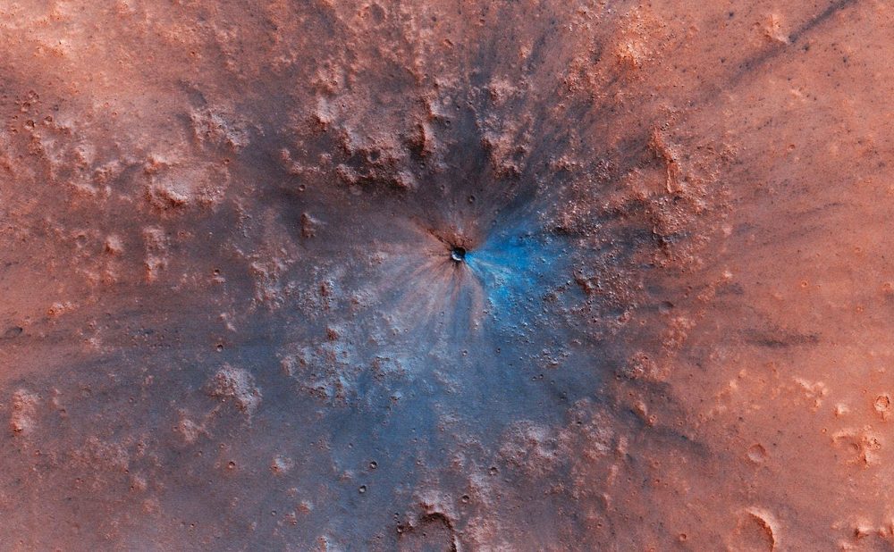 A work of art on the surface of Mars. Image Credit: NASA/JPL/University of Arizona.