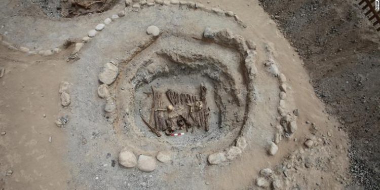 An ancient Chinese tomb. Image Credit: Xinhua.