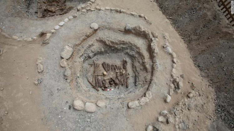 An ancient Chinese tomb. Image Credit: Xinhua.