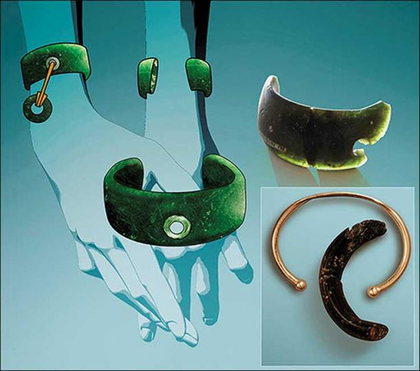 Jewelry crafted by the archaic human species the Denisovans, around 70,000 years old. Image Credit: The Siberian Times.