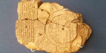Ancient Babylonian Map of the World. Image Credit: Wikimedia Commons / CC BY-SA 4.0.