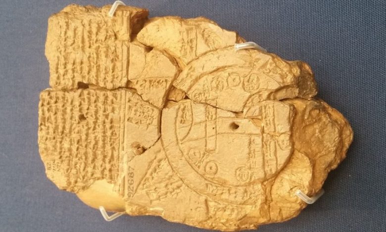 Ancient Babylonian Map of the World. Image Credit: Wikimedia Commons / CC BY-SA 4.0.