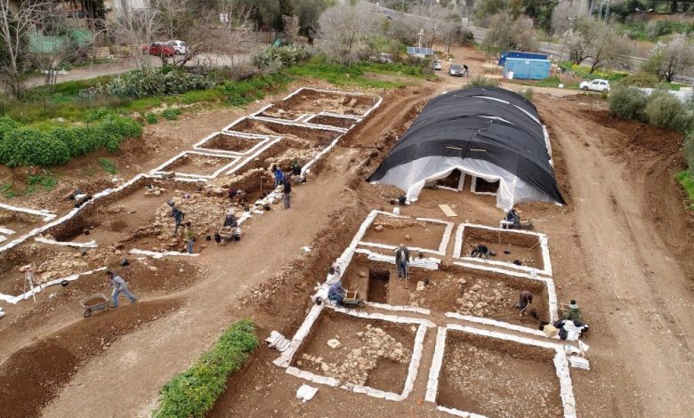 Excavation site. Image Credit: Yaniv Berman, Israel Antiquities Authority.