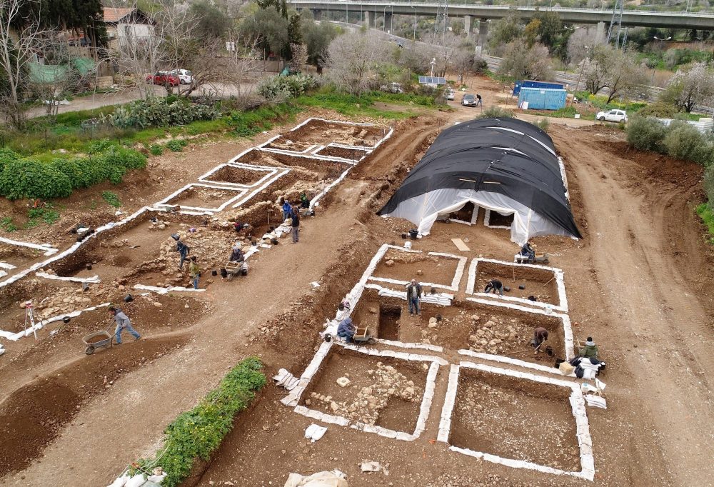 Excavation site. Image Credit: Yaniv Berman, Israel Antiquities Authority.