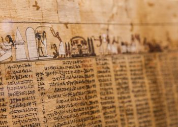 Ancient Egyptian Papyrus. Shutterstock.