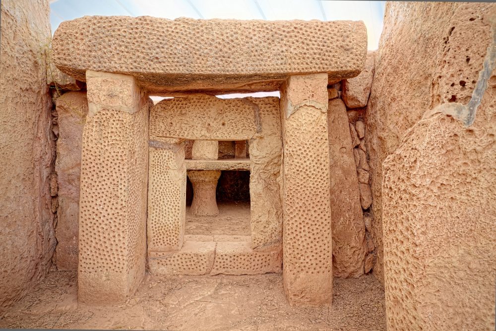 Ancient Mnajdra temple complex in Malta. Shutterstock.