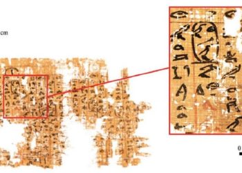 Merer Journal Translation. Image Credit: G. Pollin..