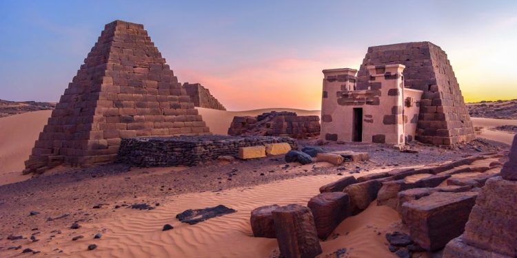 The Pyramids of Sudan. Shutterstock.