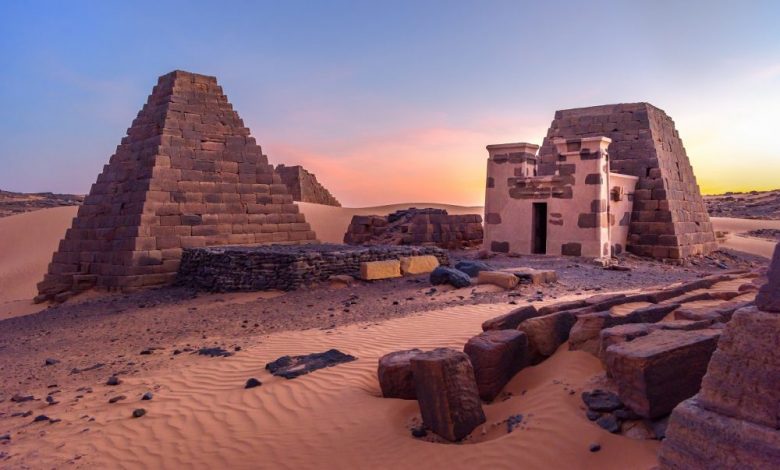 The Pyramids of Sudan. Shutterstock.