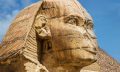 A stunning view of the head of the Great Sphinx. Shutterstock.