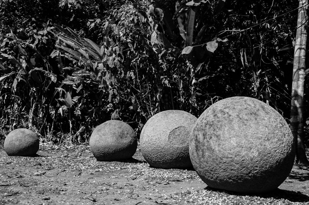 Stone Spheres of the Diquís Delta in Costa Rica. Shutterstock.